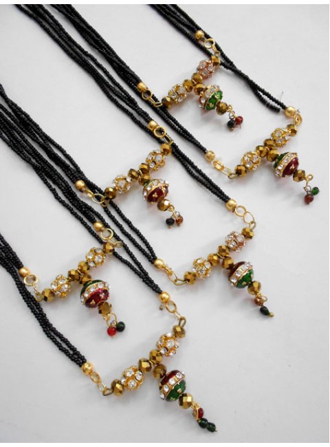 Meenakari Mangalsutra (6 Pcs)